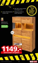 Kommode im Segmüller Prospekt "LAGERAUSVERKAUF BEI SEGMÜLLER" auf Seite 31