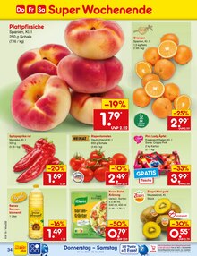 Tomaten im Netto Marken-Discount Prospekt "Aktuelle Angebote" mit 75 Seiten (Saarbrücken)