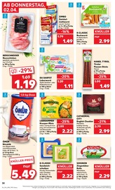 Ziegenkäse im Kaufland Prospekt in Weimar Aktueller Kaufland Prospekt mit Ziegenkäse, "KNÜLLER", Seite 42
