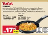Pfanne Angebote von Tefal bei Marktkauf Reutlingen für 17,99 €