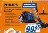 expert Sondershausen - Bodenstaubsauger FC9333/09 PowerPro Compact Angebot im Prospekt Bodenstaubsauger FC9333/09 PowerPro Compact bei expert im Sondershausen Prospekt für 99,99 €