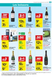 Prix et réduction Merlot dans le prospectus Carrefour Market en cours Offre Merlot dans le catalogue Carrefour Market du moment à la page 39