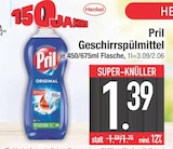 Geschirrspülmittel im EDEKA Prospekt Geschirrspülmittel von Pril im aktuellen EDEKA Prospekt für 1,39 €