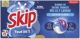 Lessive capsules 3 en 1 - SKIP - Supermarchés Match à Thionville Lessive capsules 3 en 1 - SKIP en promo chez Supermarchés Match Thionville à 7,90 €