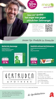 Aktueller mea - meine apotheke Prospekt "Unsere November-Angebote" für Berlin Aktueller mea - meine apotheke Prospekt für Berlin mit Seiten