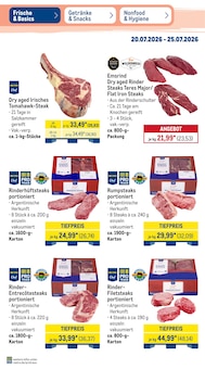Rindfleisch im aktuellen METRO Prospekt (Braunschweig) Rindfleisch im METRO Prospekt "Wochenangebote Frische&Basics" mit 51 Seiten (Braunschweig)