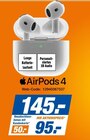 AirPods 4 im Angebot bei expert Gröblinghoff in Erkelenz AirPods 4 Angebote von Apple bei expert Gröblinghoff Erkelenz für 95,00 €