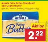 Feine Butter, Streichzart oder Joghurtbutter bei Netto Marken-Discount im Eberdingen Prospekt für 2,22 €