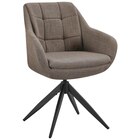 ARMLEHNSTUHL Sitzfläche 360° drehbar, automatische Rückholfunktion Webstoff Schwarz, Taupe im XXXLutz Prospekt ARMLEHNSTUHL Sitzfläche 360° drehbar, automatische Rückholfunktion Webstoff Schwarz, Taupe von Novel im aktuellen XXXLutz Prospekt für 99,90 €