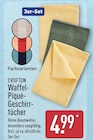 Waffel-Piqué-Geschirrtücher im ALDI Nord Prospekt Waffel-Piqué-Geschirrtücher von Crofton im aktuellen ALDI Nord Prospekt für 4,99 €