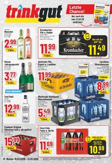 Bier im aktuellen Trinkgut Prospekt (Detmold) Bier im Trinkgut Prospekt "Aktuelle Angebote" mit 10 Seiten (Detmold)