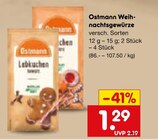 Weihnachtsgewürze Angebote von Ostmann bei Netto Marken-Discount Schorndorf für 1,29 €