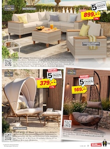 Gartenmöbel im Höffner Prospekt "IMMER BESSER!" mit 28 Seiten (Rostock)