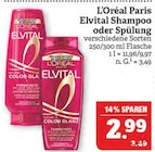 Elvital Shampoo oder Spülung Angebote von L'Oréal Paris bei Marktkauf Hof für 2,99 €