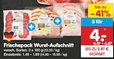 Netto Marken-Discount Bergneustadt - Frischepack Wurst-Aufschnitt Angebot im Prospekt Frischepack Wurst-Aufschnitt bei Netto Marken-Discount im Bergneustadt Prospekt für 4,00 €