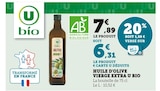 Huile d'olive vierge extra - U BIO dans le catalogue U Express