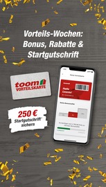Aktueller toom Baumarkt Baumarkt Prospekt in Frankfurt und Umgebung, "Vorteils-Wochen" mit 1 Seite, 25.09.2023 - 08.10.2023