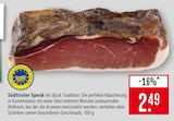 Südtiroler Speck Angebote bei Marktkauf Aschaffenburg für 2,49 €