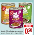 Katzennahrung bei EDEKA im Moos Prospekt für 0,50 €