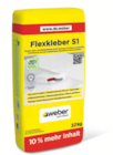 Flexkleber S1 von weber im aktuellen toom Baumarkt Prospekt