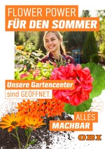 OBI Prospekt für Fürth mit 8 Seiten OBI Prospekt für Fürth: "FLOWER POWER FÜR DEN SOMMER", 8 Seiten, 30.04.2021 - 08.05.2021