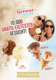 Ferrero Prospekt für Ellerbek, Kr Pinneberg: 10.000 Gratis-Eistester gesucht!, 5 Seiten, 20.06.2022 - 17.07.2022