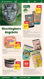 Geflügel im Fressnapf Prospekt "Über 500 Preise im Markt dauerhaft reduziert" auf Seite 14