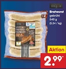 Aktuelles Bratwurst gebrüht Angebot bei Netto Marken-Discount in Mönchengladbach ab 2,99 €