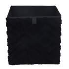 Cube de rangement chevron noir dans le catalogue B&M