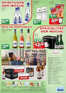 Krombacher im Getränke Paradies Prospekt "DIE GETRÄNKEKÖNNER" mit 4 Seiten (Hamm)