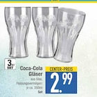 Gläser im Angebot bei EDEKA in Augsburg Gläser Angebote von Coca-Cola bei EDEKA Augsburg für 2,99 €
