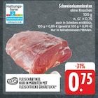 Schweinekammbraten ohne Knochen im Angebot bei nah und gut in Zwickau Schweinekammbraten ohne Knochen Angebote bei nah und gut Zwickau für 0,75 €