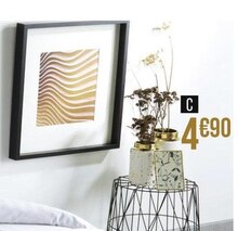 Cadre photo doré 10 x 15 cm - Géant Casino à Montreuil Cadre photo doré 10 x 15 cm en promo chez Géant Casino Montreuil à 4,90 €