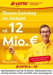 LOTTO Bayern Gesellschaftsspiele im Prospekt 