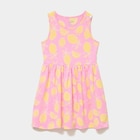 Robe patineuse sans manches coton rose fille dans le catalogue La Halle