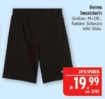 Herren Sweatshorts im Angebot bei Marktkauf in Erlangen Herren Sweatshorts Angebote bei Marktkauf Erlangen für 19,99 €