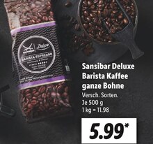 Kaffeebohnen von Sansibar Deluxe im aktuellen Lidl Prospekt für €5.99