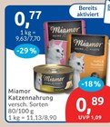 Katzennahrung von Miamor für 0,77 € bei budni im Angebot Katzennahrung von Miamor im aktuellen budni Prospekt