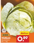 Weißkohl bei Netto Marken-Discount im Prospekt "" für 0,89 €