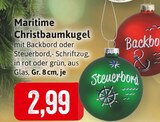 Maritime Christbaumkugel Angebote bei Kaufhaus Stolz Bremerhaven für 2,99 €