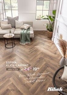 Laminat im aktuellen Kibek Prospekt (Münster) Laminat im Kibek Prospekt "DEIN KIBEK-HAUS SENDEN-BÖSENSELL" mit 35 Seiten (Münster)