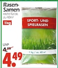 Rasen-Samen von  im aktuellen Wreesmann Prospekt für 4,49 €