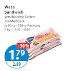 Sandwich von Wasa im aktuellen V-Markt Prospekt für 1,79 €