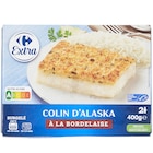 Colin d'Alaska cuisiné surgelé - CARREFOUR EXTRA - Carrefour à Roubaix Colin d'Alaska cuisiné surgelé - CARREFOUR EXTRA en promo chez Carrefour Roubaix à 3,15 €