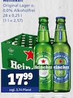 Original Lager im Angebot bei Getränkewelt in Dortmund Original Lager Angebote von Heineken bei Getränkewelt Dortmund für 17,99 €