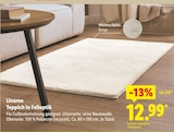 Teppich in Felloptik im Angebot bei Lidl in Aurich Teppich in Felloptik Angebote von Livarno bei Lidl Aurich für 12,99 €