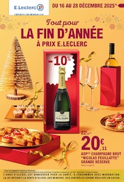 Catalogue Supermarchés de E.Leclerc à L'Isle-Adam Prospectus E.Leclerc à L'Isle-Adam, "Tout pour LA FIN D'ANNÉE À PRIX E.LECLERC", 104 pages, 16/12/2025 - 28/12/2025