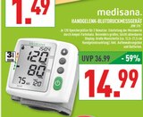 Handgelenk-Blutdruckmessgerät Angebote von Medisana bei Marktkauf Mülheim für 14,99 €