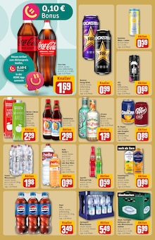 Apfelsaft Angebot im aktuellen REWE Prospekt auf Seite 18