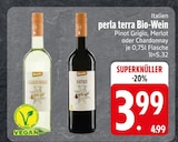 perla terra Bio-Wein Pinot Grigio im EDEKA Prospekt perla terra Bio-Wein Pinot Grigio von im aktuellen EDEKA Prospekt für 3,99 €